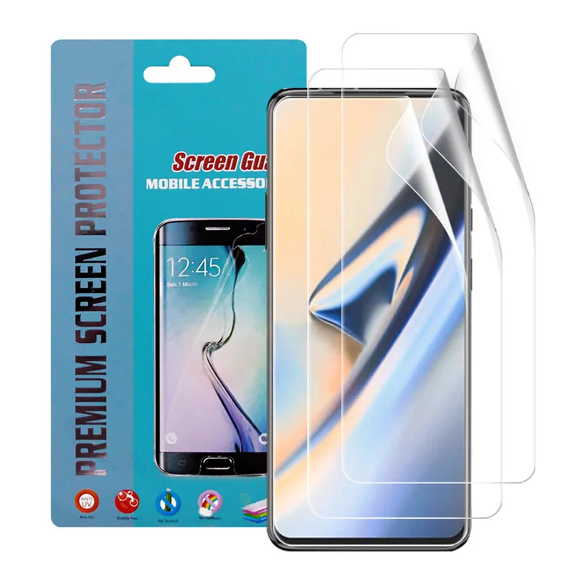 

Qosea (3 Pack) For Oneplus 7 Protective Film Ultra-thin Clear Front flim For Oneplus 7 Pro 5G Premium Phone Screen Protector