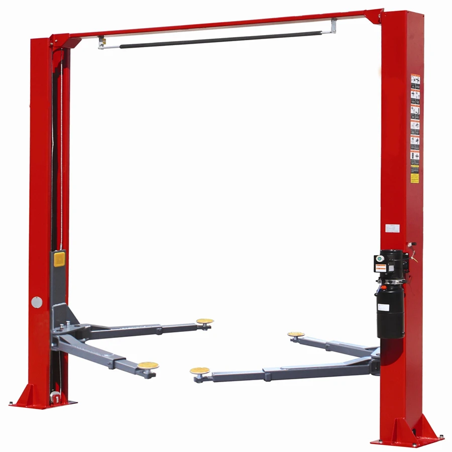 

AOS 4 Tons Gantry Two Column Car Lift Manual Lock Release 2 post car lift