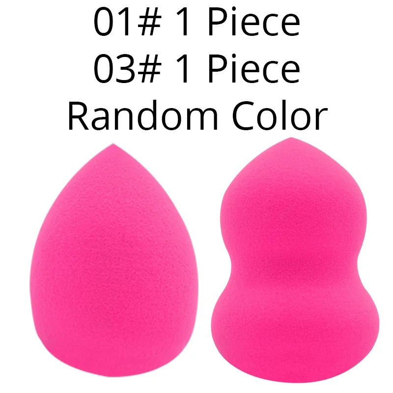 wet and dry use Makeup Sponge Foundation Cosmetic Puff (15)-0