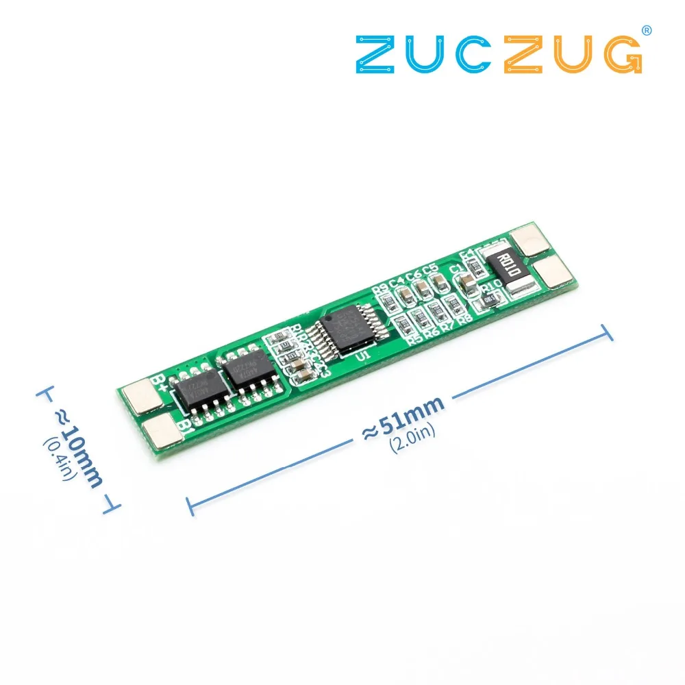 

3S 12V 18650 Lithium Battery Protection Board 11.1V 12.6V Overcharge Overdischarge Protection 8A Current Limit Protection