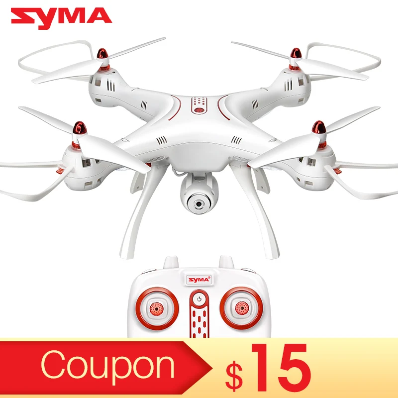 

SYMA RC Helicopter Dron X8SW X8SC Drone RC Quadcopter With 2MP HD Camera 2.4G 4CH 6Axis Fixed High Headless Remote Control Drone