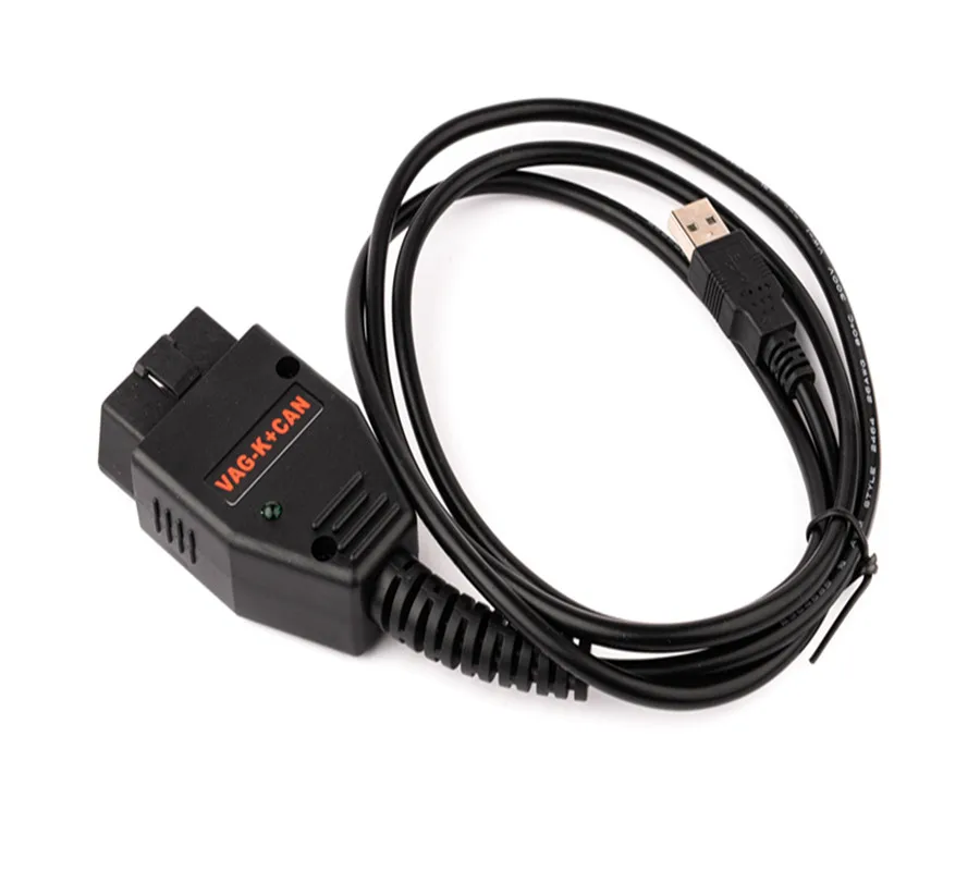 VAG K + CAN Commander 1 4 OBD2 диагностический сканер инструмент COM Кабель для VW Audi Skoda|vag can k|vag