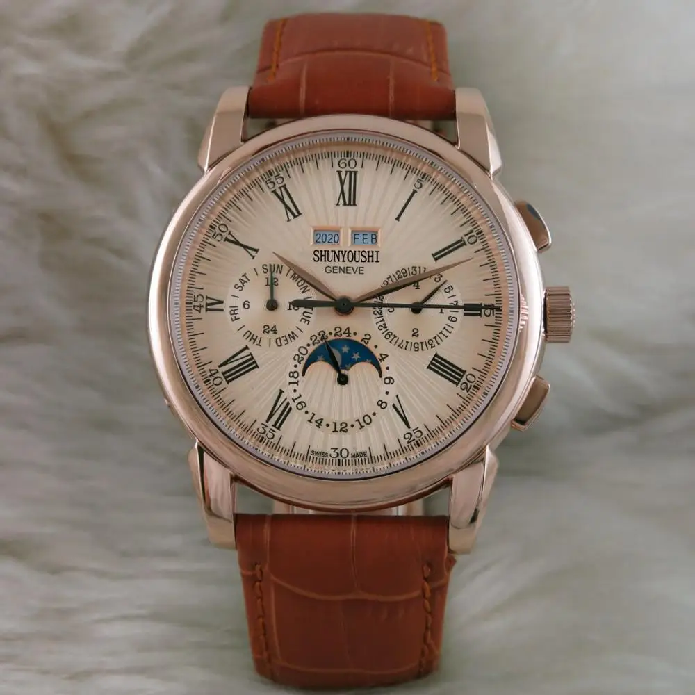 

WG06742 Mens Watches Top Brand Runway Luxury European Design Automatic Mechanical Watch