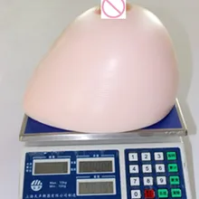 christmas gift !one pair 5000g silicone artificial breast / breast forms huge for display