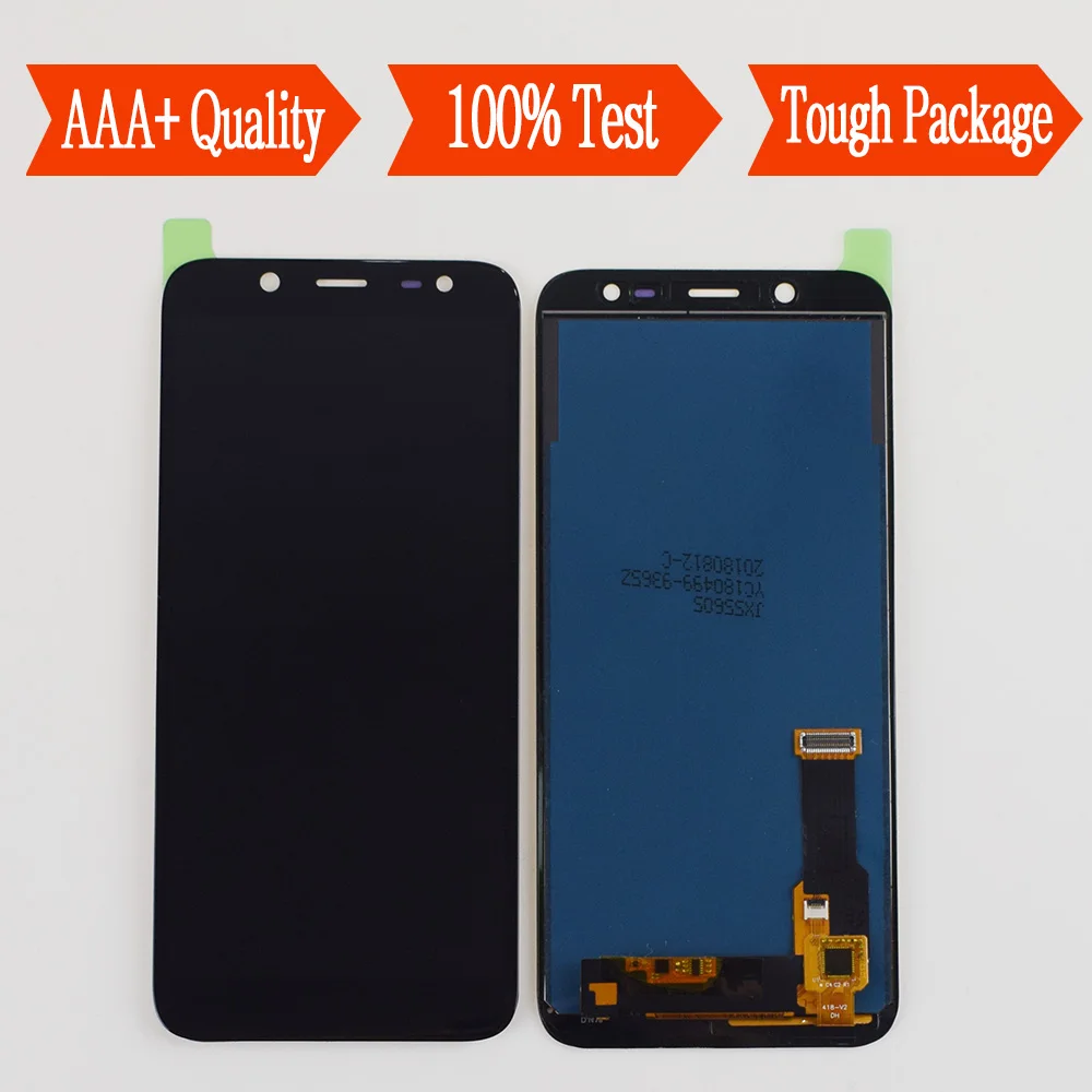 

For Samsung Galaxy J6 J600 LCD J600F / DS J600G / DS lcd screen display Monitor + touch digitizer sensor glass assembly