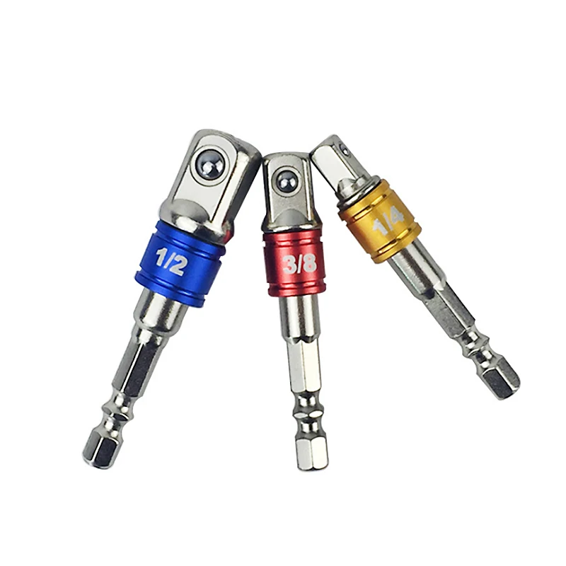 

3pcs color seat belt bead adapter universal sleeve connecting rod AD post with steel ball 1/2 1/4 3/8