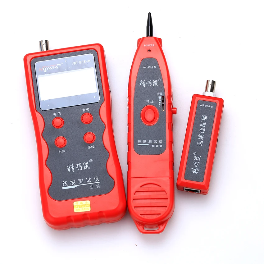 Тестер длины кабеля KELUSHI длина LAN USB RJ11 RJ45 для телефона BNC|wire tracer|cable findercable length tester |