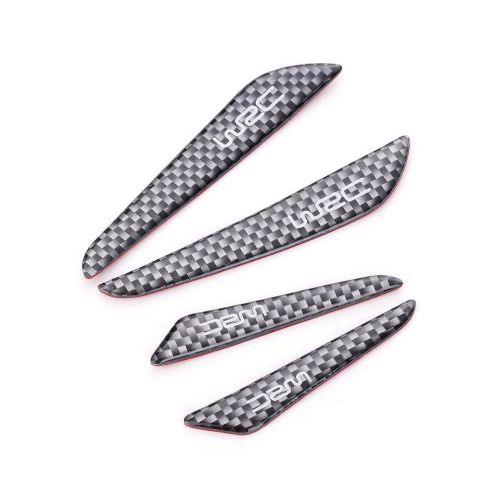Side edge. 4pcs rubber car door edge protector stickers anti collision strips for citroen c1 c2 c3 c4.
