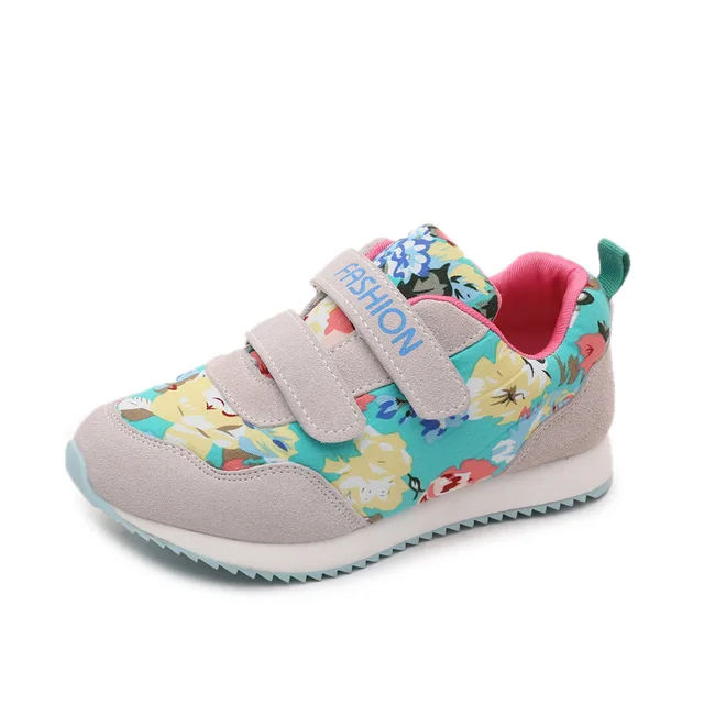 Children Breathable Casual Shoes Girls Mesh Flower Shoes Boys