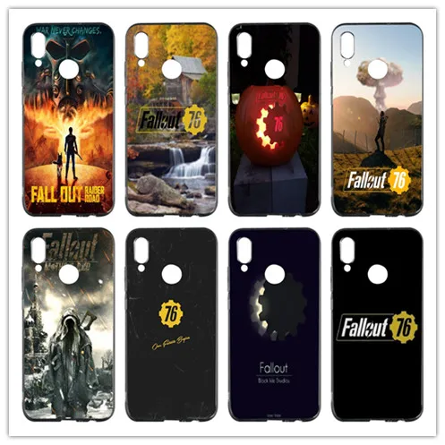 Fallout 76 мягкий TPU мобильный чехол для телефона huawei p smart Honor 4C 5C 6A 6X7X8X9 lite V8 V9 играть V10