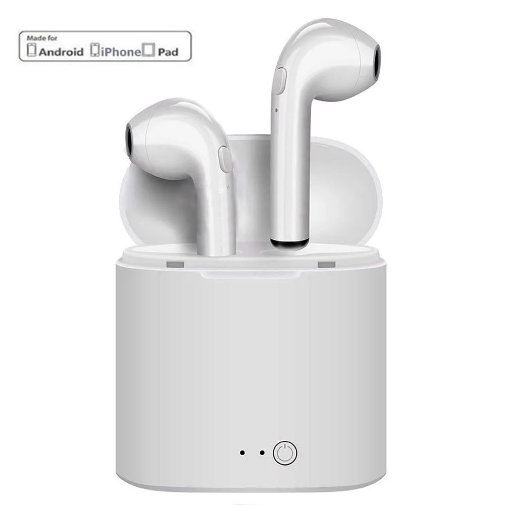 

I7S TWS Twins Wireless Stereo Earbuds Bluetooth Earphone V4.2 Edr Headset For Ios Iphone 8 plus 7s 7 plus Android Factory Sale