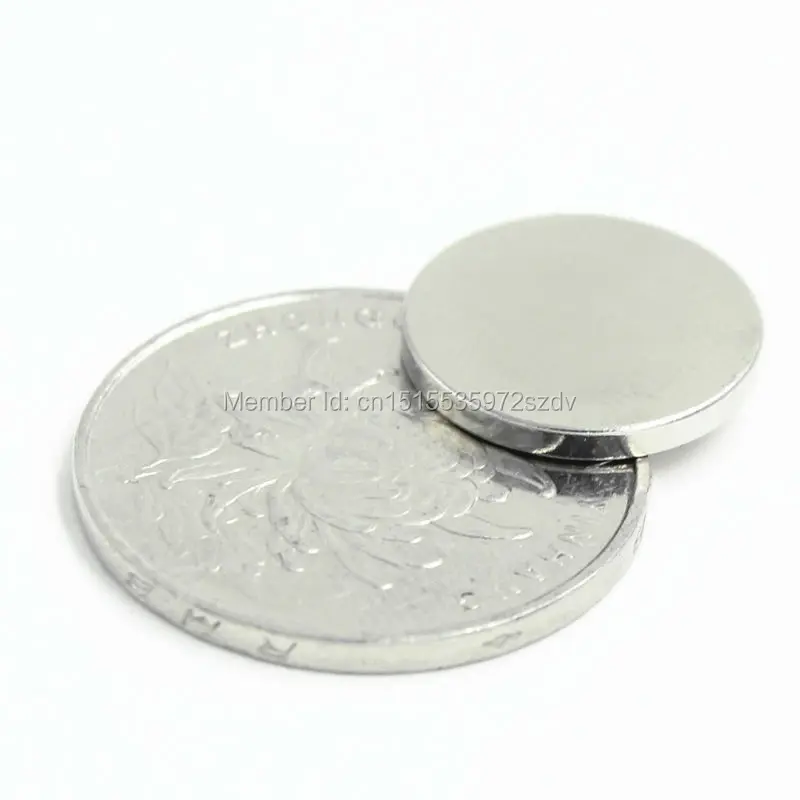 

500pcs Strong Round Dia 18mm x 1.5mm N35 Rare Earth Neodymium Magnet Art Craft Fridge 18x1.5mm