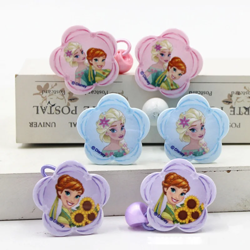 Disney Pretend Play Girl Makeups Head Rope Headdress Frozen Elsa Anna Princess Hair Rope Girl Cartoon Pattern Birthday Gift