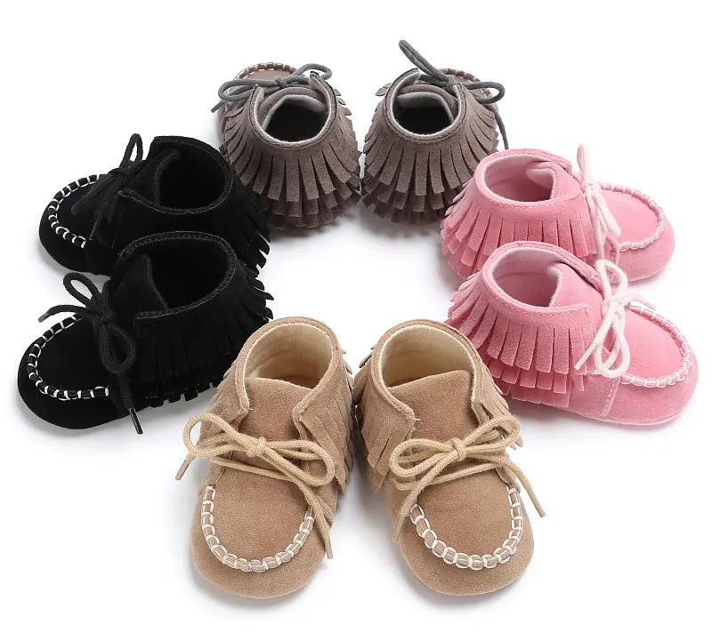 Sapatos de algodão unissex para bebês, sapatos