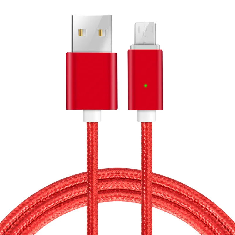 Coolreall Магнитный кабель для Micro usb type C быстрой зарядки телефона Microusb type-C магнитное зарядное устройство usb c для iphone huawei xiaomi - Цвет: red- micro