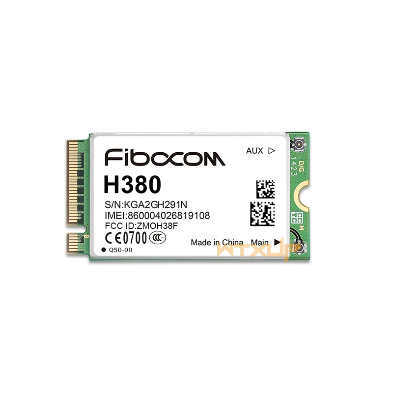 HSPA + модуль для Fibocom H380 Поддержка GSM/GPRS/EDGE UMTS/HSDPA/HSUPA/HSPA + M.2 Модуль интерфейса 3g карты