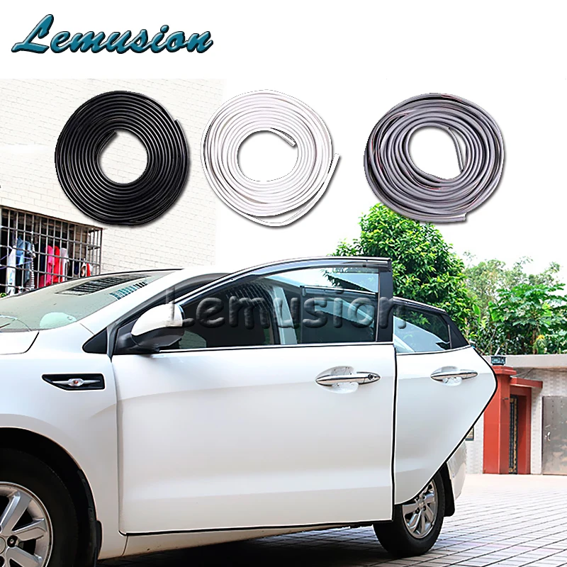 1Set 5m Car door protection strip car scrap stickers Styling For Toyota Corolla Honda Civic Hyundai Volvo XC60 accessories | Автомобили и