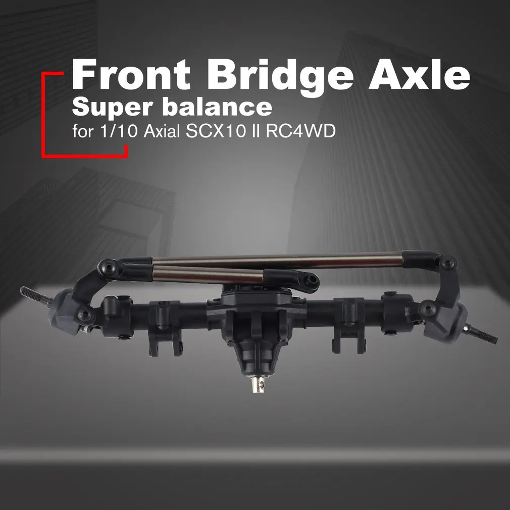 

AUSTAR 50006 Metel Front Bridge Axle Shaft for 1/10 Axial SCX10 II RC4WD RC Crawler Climbing Car Upgrade Parts