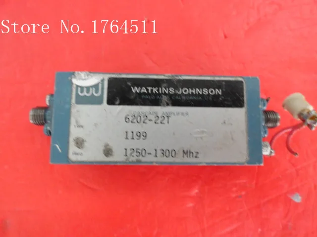 

[BELLA] WJ 6202-22T 1.25-1.3GHz 15V SMA supply amplifier