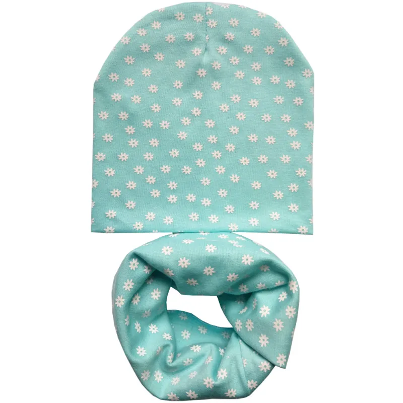 green flower set