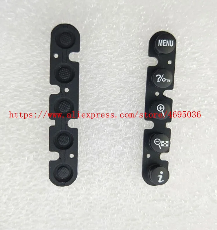 

New MENU button For Nikon D750 Rear Back Cover Button Rubber Replacement Repair Part