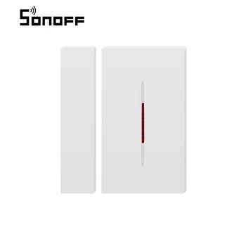 

1-8Pcs SONOFF DW1 433Mhz Door Window Wireless Automation Modules Sensor Compatible With RF Bridge For Smart Home Alarm Security