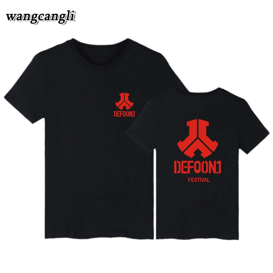Оптовая продажа футболка модель 2020 года модная уличная defqon 1 в стиле хип хоп
