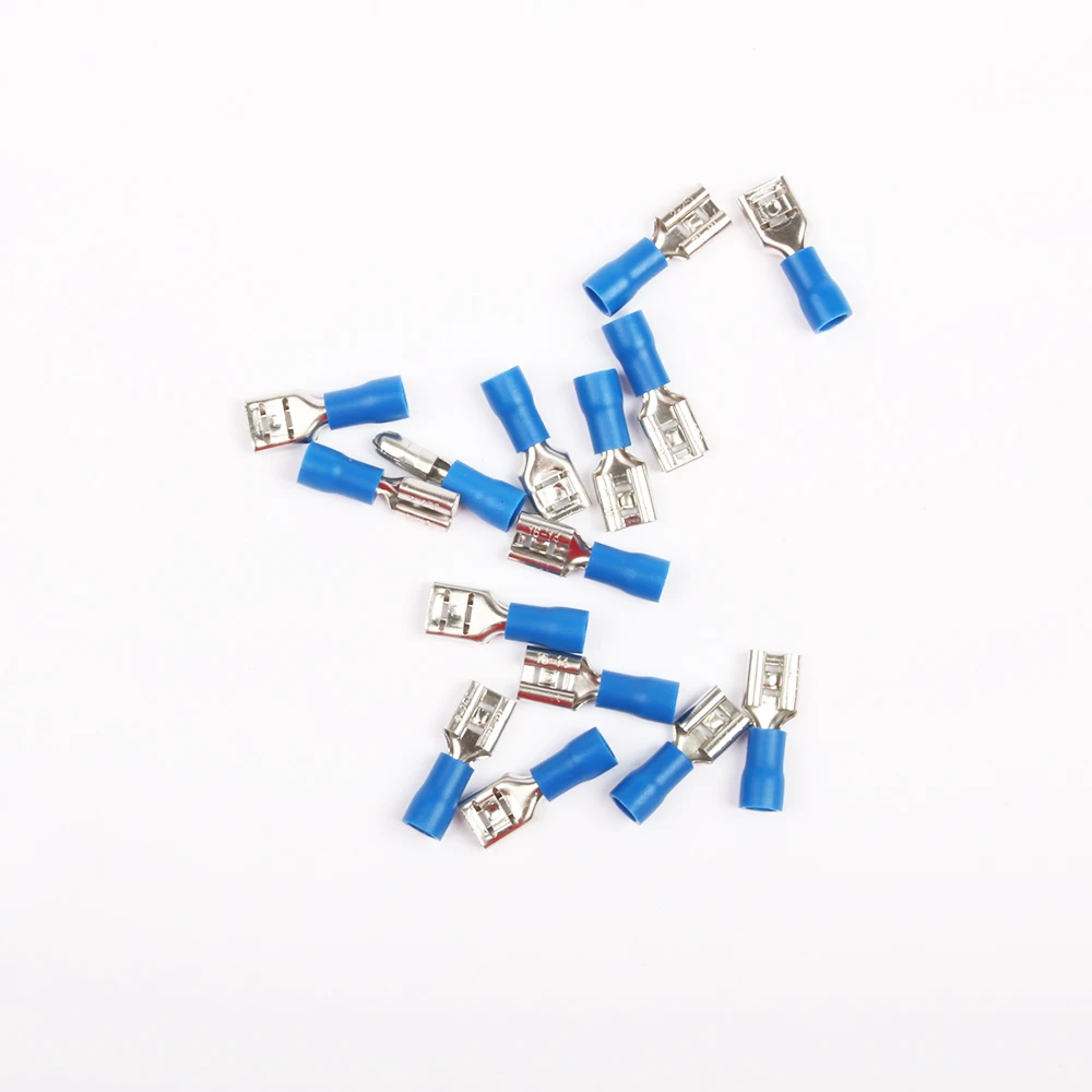 FDD1.25-250 FDD2-187 FDD2-250 FDD5-250 женский изолированный Электрический обжим терминала для разъемов провода Соединительный кабель FDD