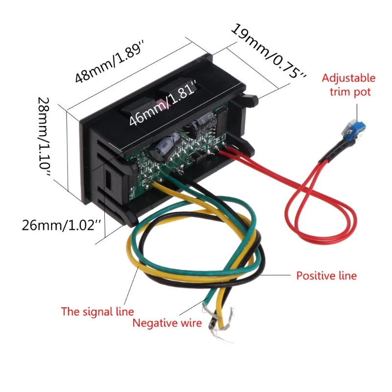 OOTDTY 12V Unversal мотоциклетный масляный измеритель масштаба светодиодный индикатор уровня топлива