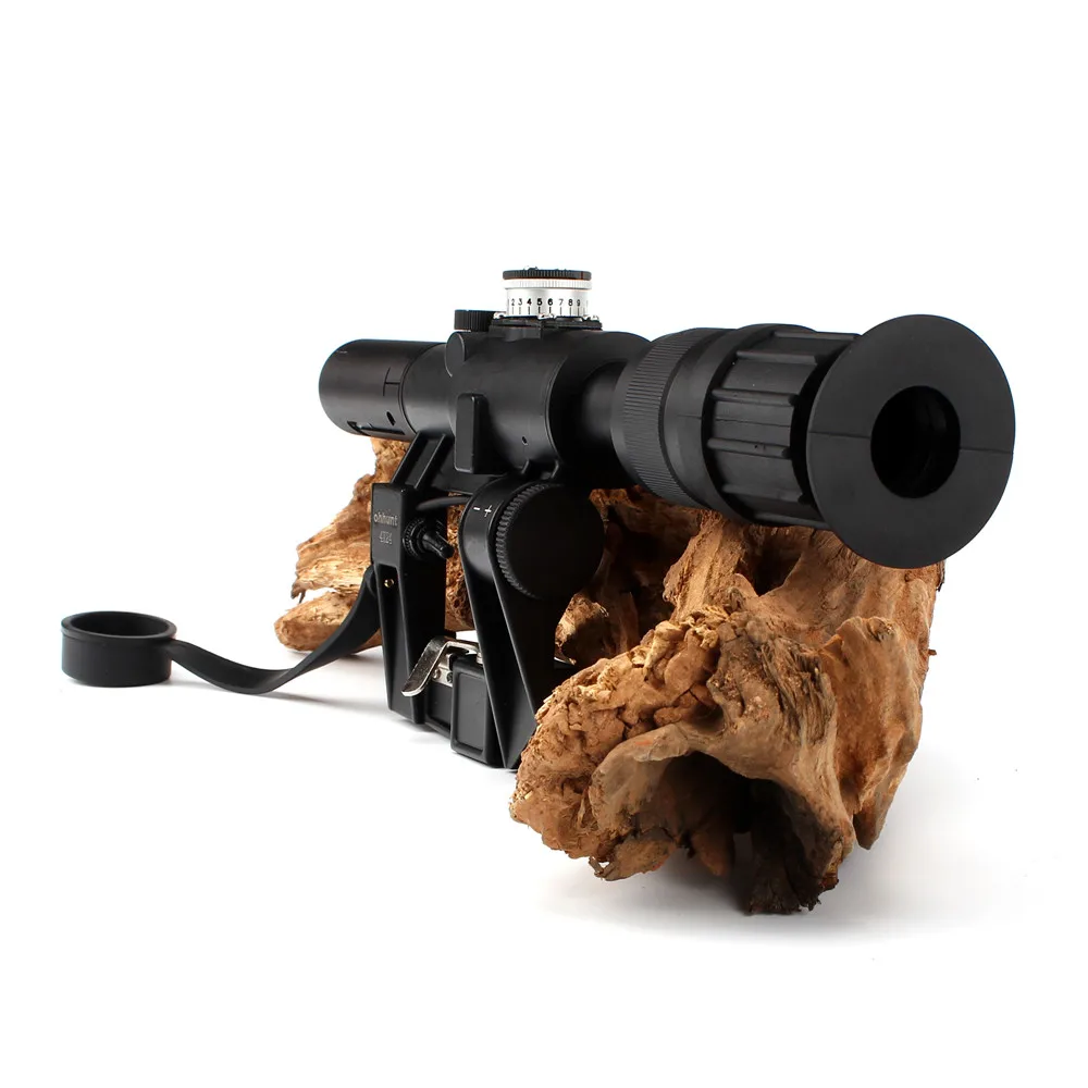 ohhunt Тактическое Видение Красный Подсветкий 4x24 PSO 1 SVD Прицел для Драгонов СВД