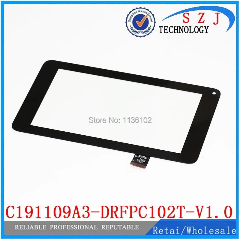 

Original 7'' inch tablet capacitive touch screen panle for C191109A3-DRFPC102T-V1.0 FT5206 Free shipping
