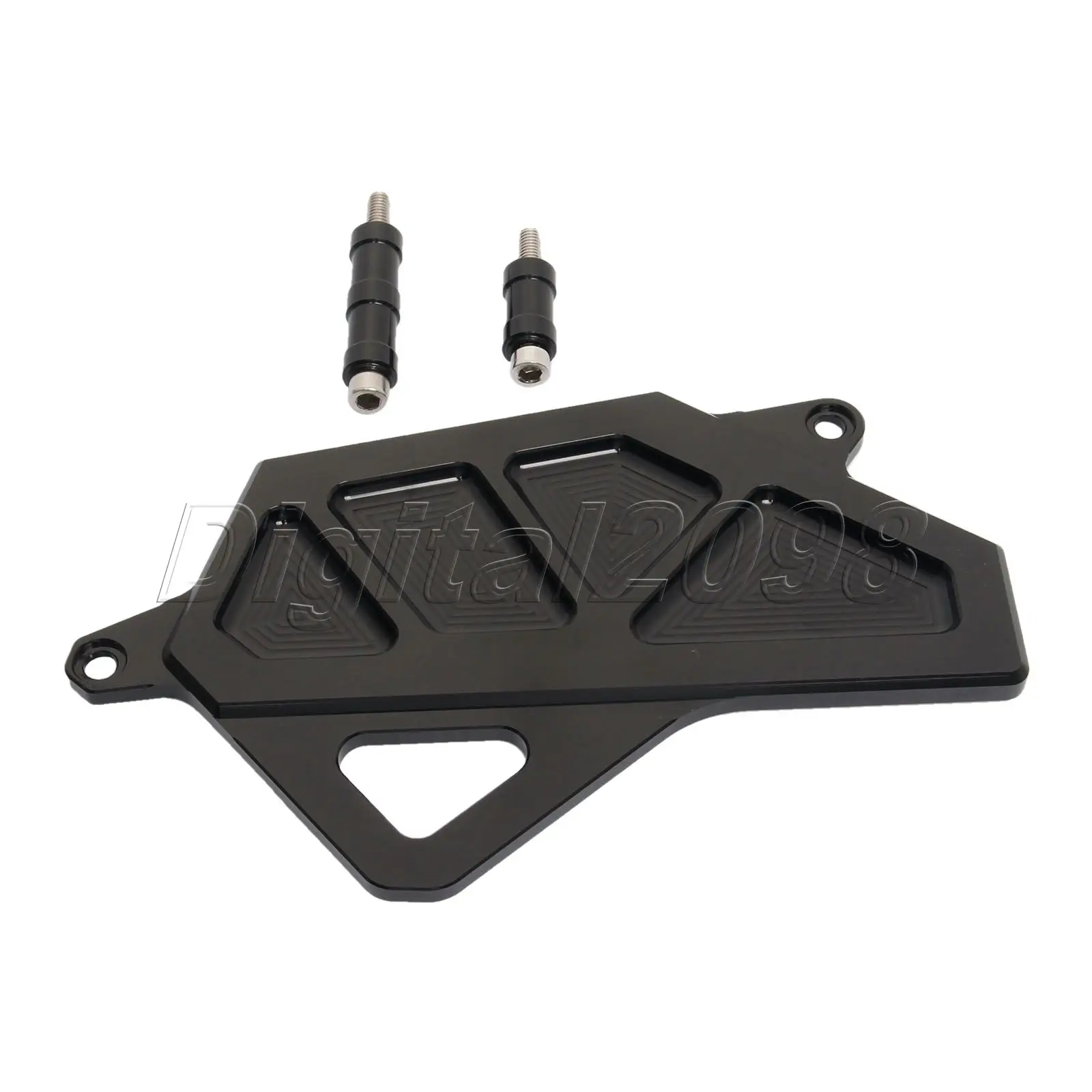 

Yetaha Motorcycle Left Engine Guard Chain Protector Front Sprocket Cover Panel For YAMAHA R3 R25 2014 2015 2016 CNC Aluminum