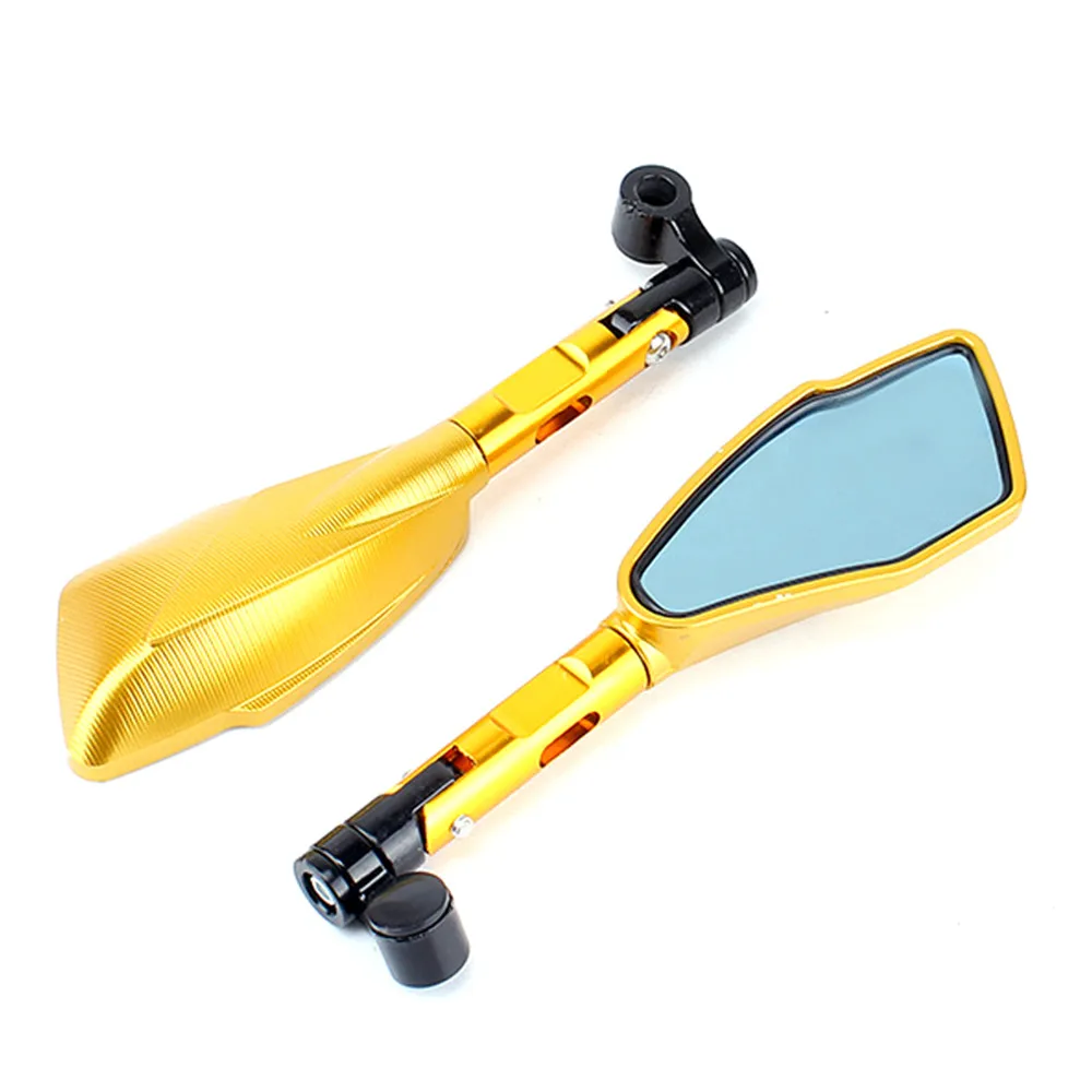 

Motorcycle Rearview Mirrors Motorbike Scooter Side Mirrors 8 10mm for Triumph T100 bonneville Thruxton for Suzuki gs 500 m 109r
