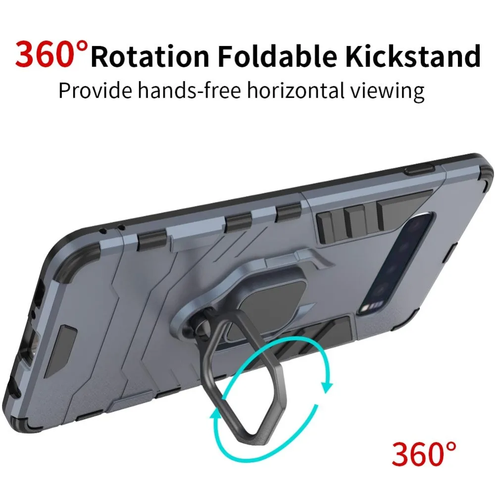 Case For Samsung Galaxy S10 S9 S8 Plus S10e Note 9 Cover Ring Kickstand Case For Samsung A70 A60 A50 A40 A30 A20 A10 A90 A80  (10)
