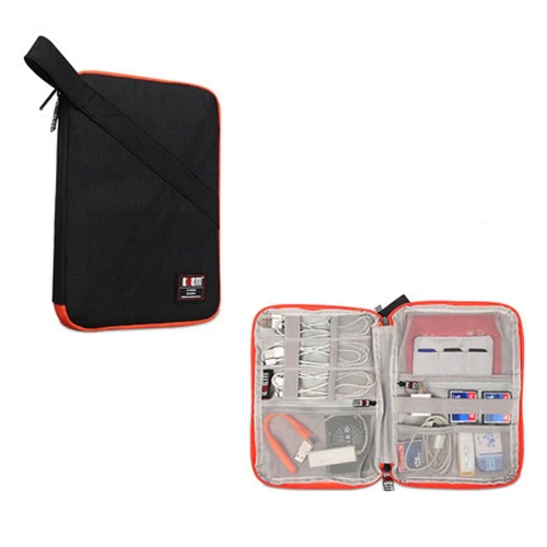 

single layer digital receiving bag Portable Travel Organizer case M 17.5*23.5*3cm