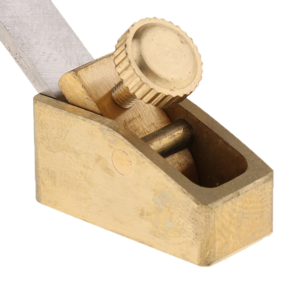 Tooyful Mini Brass Violin Viola Guitars Plane Cutter Hand Plane Wood Musical Instruments Woodcraft DIY Tool