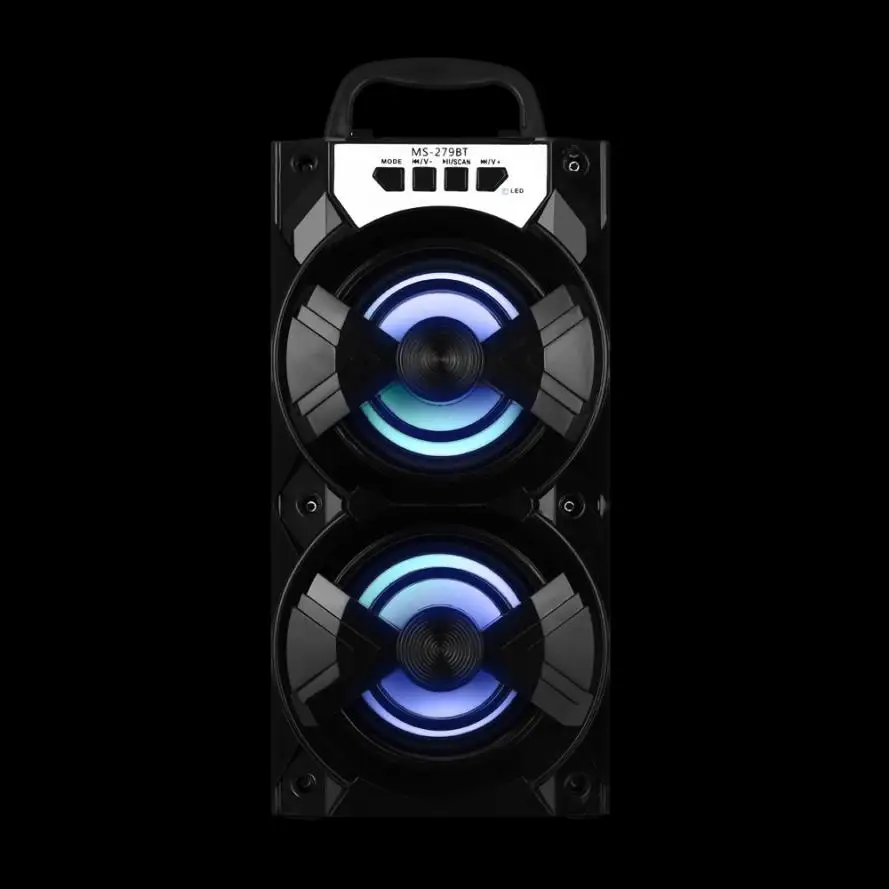 HIPERDEAL открытый Портативный Беспроводной Bluetooth Динамик стерео Super Bass w/USB/TF/FM радио Прямая 1J26