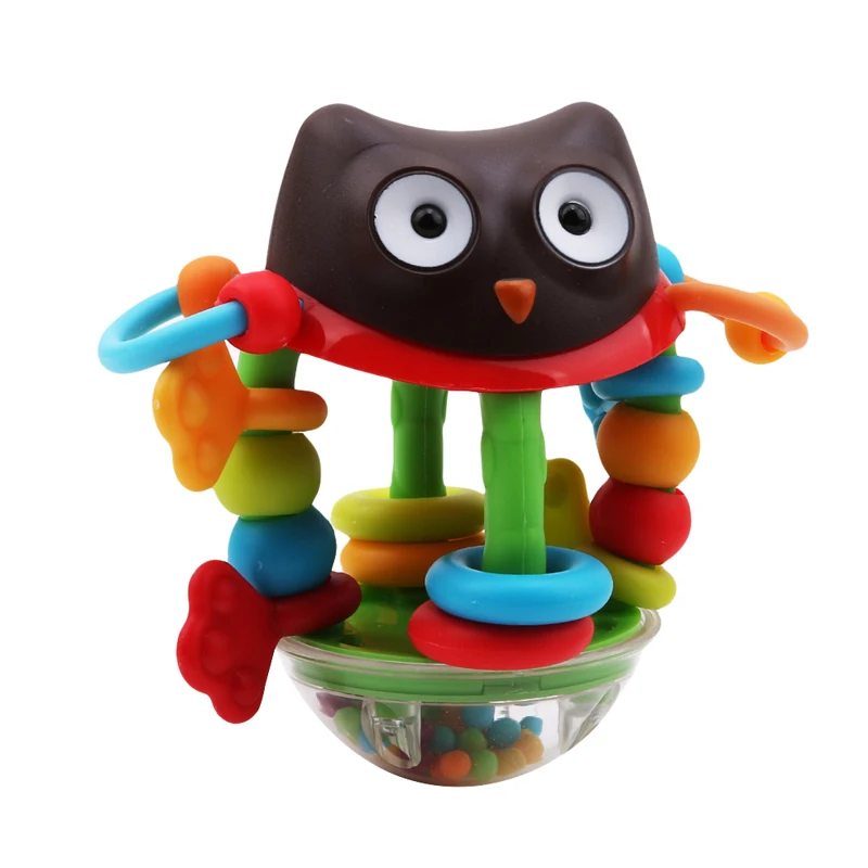 Buy Owl Bee Shape Baby Infant Rattles Multi energy Animal Musical Handbell