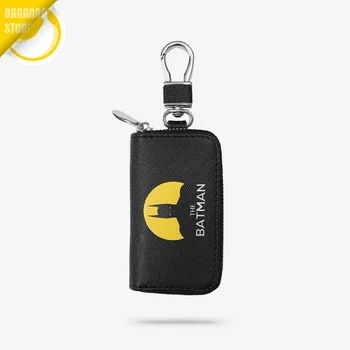 

Batman Car Key Case Dark Knight Keychain DC Justice League Key Ring Universal Design BN-C0410A01