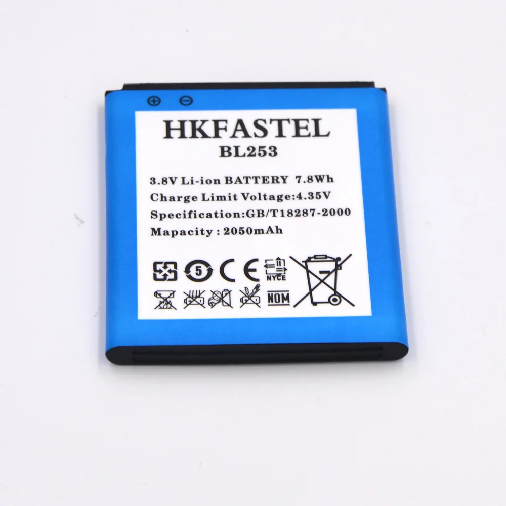 Hkfastel Новый BL253 BL 253 оригинальный аккумулятор мобильного телефона для Lenovo Vibe A A1000