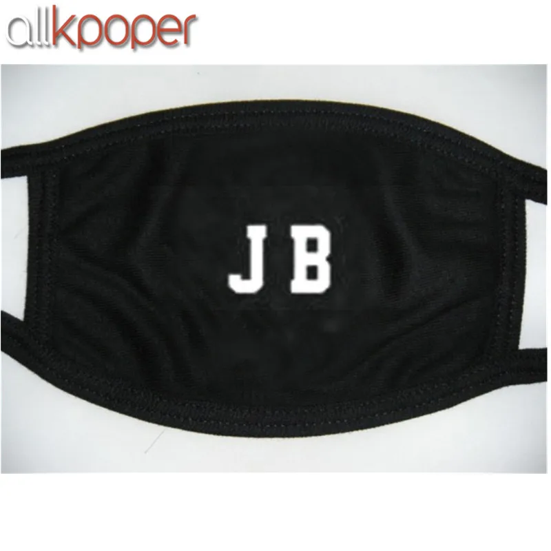 ALLKPOPER KPOP GOT7 Schwarz Mund Gesicht Maske Muffel Atemschutz Baumwolle Unisex Jackson Mark Winter warme Gesichts Masken K-pop