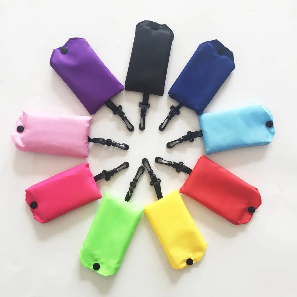 

6 styles Portable folding shopping bag Large nylon bags Thick bag Foldable Waterproof ripstop Shoulder Bag Handbag tote bag30H