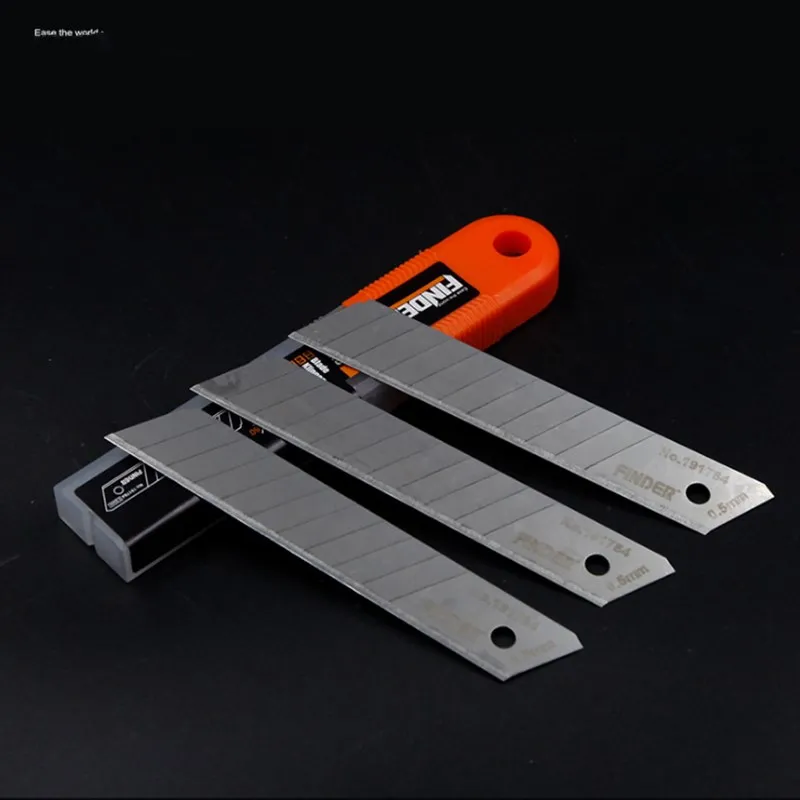 

Large Size Art Blade 8mm Paper Cutting Blade New SK5 10PCS Sharp Cutting Tool Hardware