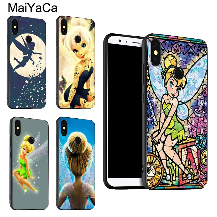 

MaiYaCa Tinkerbell Fairy Cartoon Case For Xiaomi Redmi 6 6A S2 4X 5Plus Note 7 5 Pro 5A Mi 6 9 8 SE 6X A2 MAX 2 3 K20