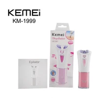 Kemei электроэпилятор женский эпилятор Для женщин удаления волос для лица тела подмышек для подмышек, ног депиляция восковыми бусинками, KM-1999