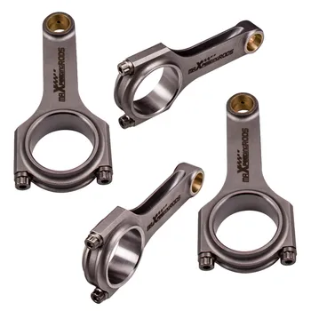 

Forged Conrod Con Rod H beam Connecting Rod For Austin Mini Cooper S 1275 A Series Con Rods 146.05mm with ARP 2000 Bolts