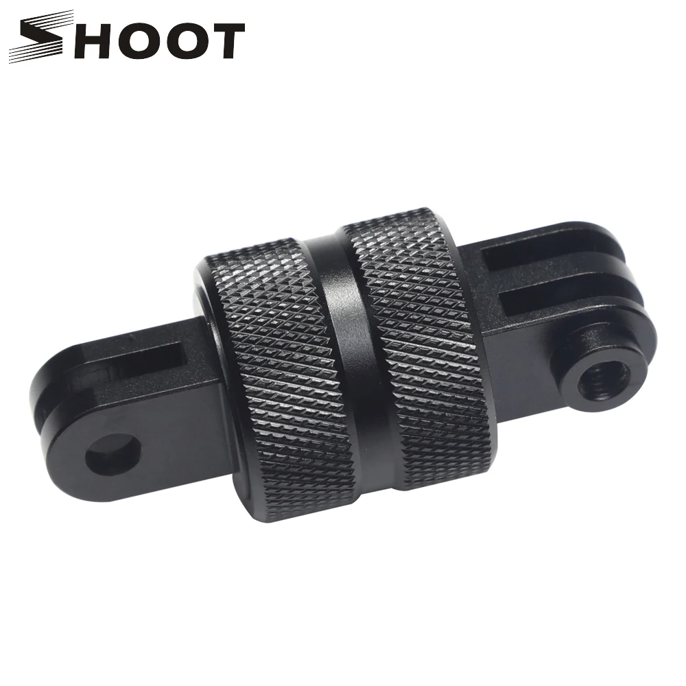 

SHOOT 360 Degree Swivel Rotating Aluminium Tripod Adapter Mount for GoPro Hero 8 7 5 Xiaomi Yi 4K Sjcam Eken Go Pro 7 Accessory