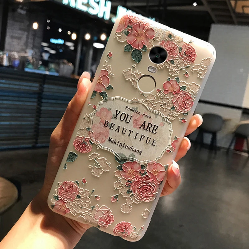 

YueTuo matte capinha,coque,cover,case for xiami XiaoMi Redmi Note 4x silicone silicon 3d phone back global version accessories