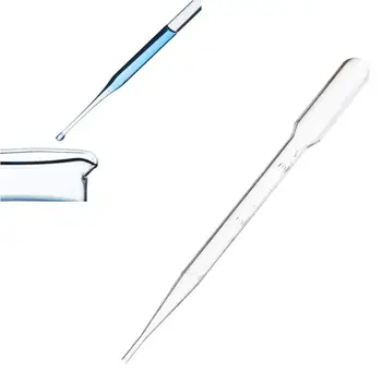

100Pcs Pipettes Dropper 3ML Plastic Transfer Pipettes Essential Oils Resin Droppers Disposable Jewelry Tools