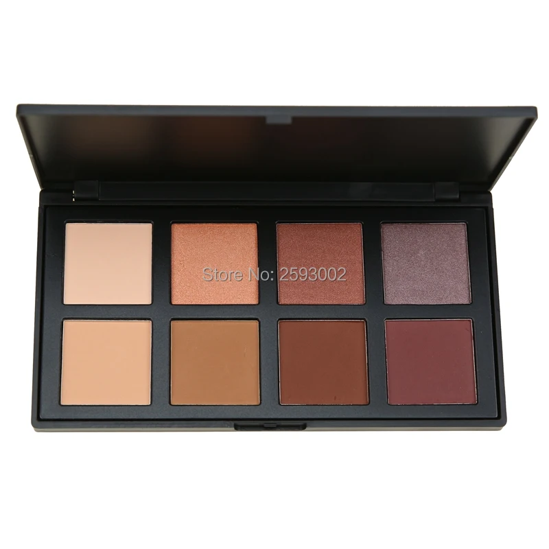 

8 Color Eyeshadow Palette Fashion Earth Warm Shimmer Matte Beauty Makeup Set Smoky Eye-shadow Pallete For Eyes Powder B